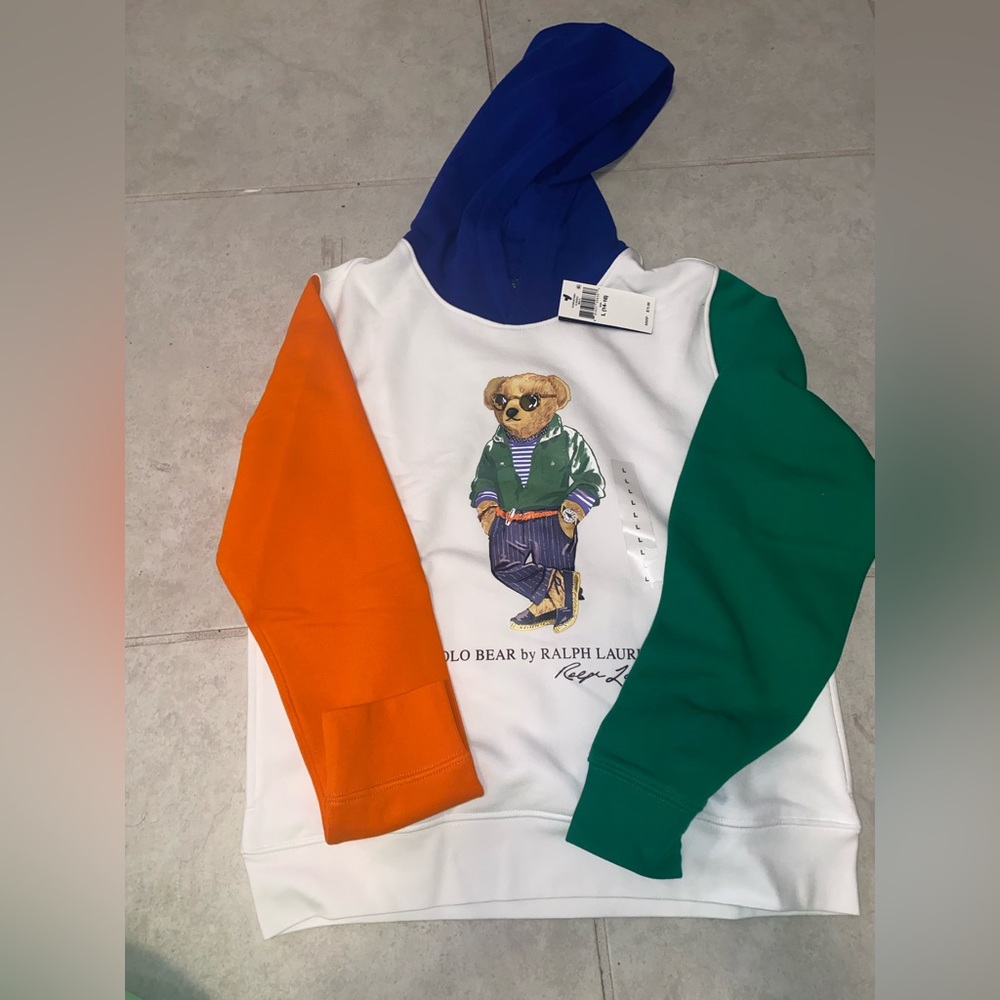 POLO Ralph Lauren BOYS hoodie Large NWT